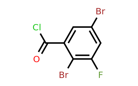 1806353-77-4 | 2,5-Dibromo-3-fluorobenzoyl chloride