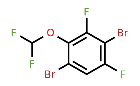 1806353-79-6 | 1,4-Dibromo-3,5-difluoro-2-(difluoromethoxy)benzene