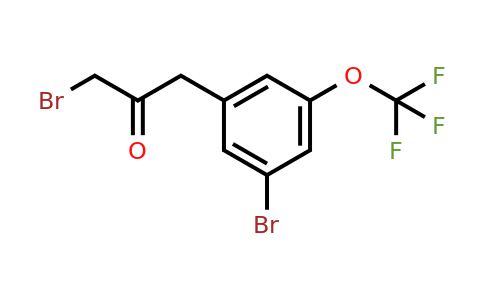 1806354-05-1 | 1-Bromo-3-(3-bromo-5-(trifluoromethoxy)phenyl)propan-2-one