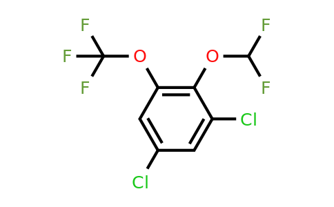 1806354-11-9 | 1,5-Dichloro-2-difluoromethoxy-3-(trifluoromethoxy)benzene