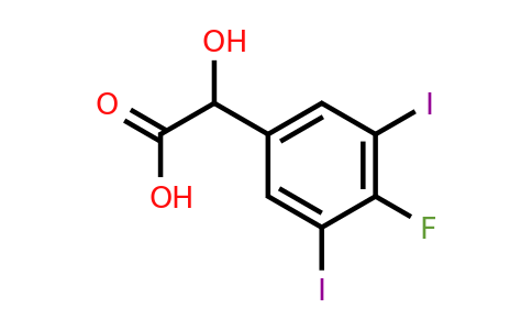 1806354-28-8 | 3,5-Diiodo-4-fluoromandelic acid