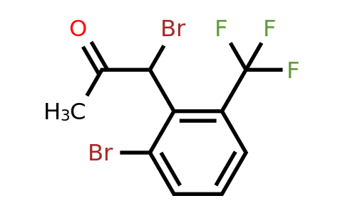 1806354-52-8 | 1-Bromo-1-(2-bromo-6-(trifluoromethyl)phenyl)propan-2-one