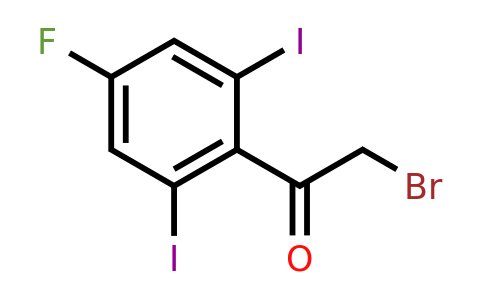 1806354-56-2 | 2',6'-Diiodo-4'-fluorophenacyl bromide