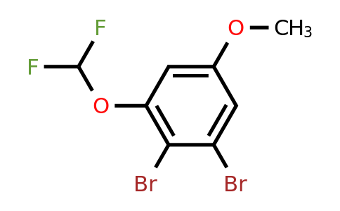 1806354-71-1 | 3,4-Dibromo-5-(difluoromethoxy)anisole
