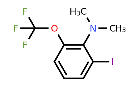 1806354-80-2 | 1-Dimethylamino-2-iodo-6-(trifluoromethoxy)benzene