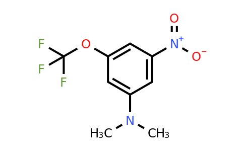 1806354-91-5 | 1-Dimethylamino-3-nitro-5-(trifluoromethoxy)benzene