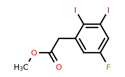 1806354-92-6 | Methyl 2,3-diiodo-5-fluorophenylacetate