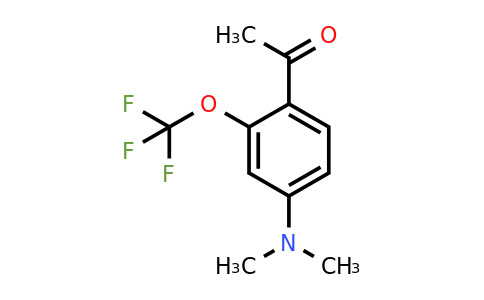 1806355-02-1 | 4'-Dimethylamino-2'-(trifluoromethoxy)acetophenone