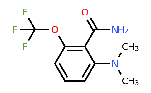 1806355-15-6 | 2-Dimethylamino-6-(trifluoromethoxy)benzamide