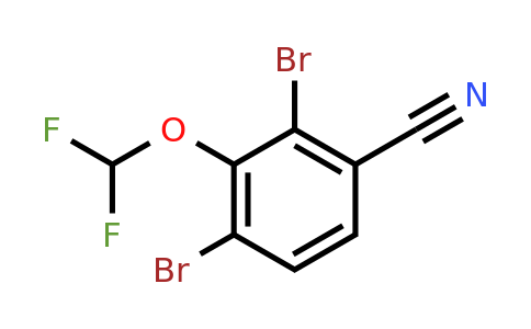 1806355-25-8 | 2,4-Dibromo-3-(difluoromethoxy)benzonitrile