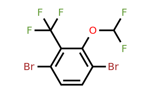 1806355-37-2 | 3,6-Dibromo-2-(difluoromethoxy)benzotrifluoride