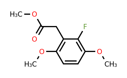 1806355-53-2 | Methyl 3,6-dimethoxy-2-fluorophenylacetate