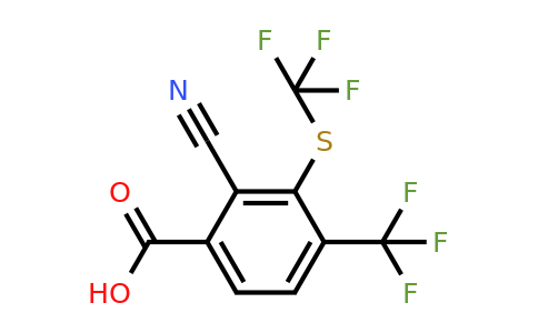 1806356-22-8 | 2-Cyano-4-trifluoromethyl-3-(trifluoromethylthio)benzoic acid