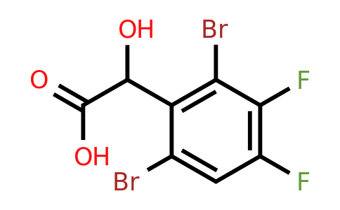 1806356-50-2 | 2,6-Dibromo-3,4-difluoromandelic acid