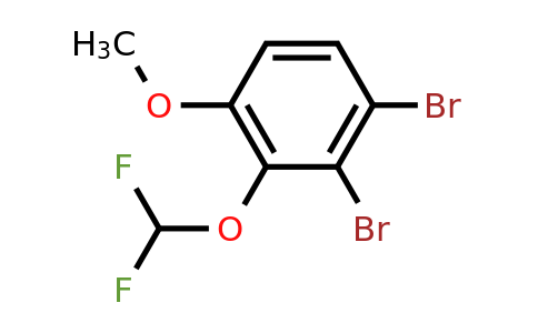 1806356-52-4 | 3,4-Dibromo-2-(difluoromethoxy)anisole