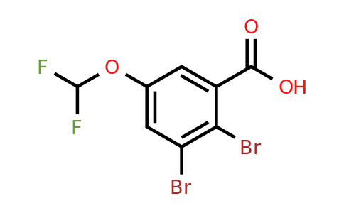 1806356-58-0 | 2,3-Dibromo-5-(difluoromethoxy)benzoic acid