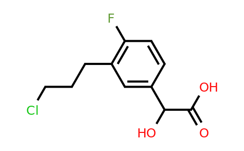 1806357-44-7 | 3-(3-Chloropropyl)-4-fluoromandelic acid