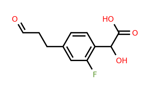 1806357-46-9 | 2-Fluoro-4-(3-oxopropyl)mandelic acid