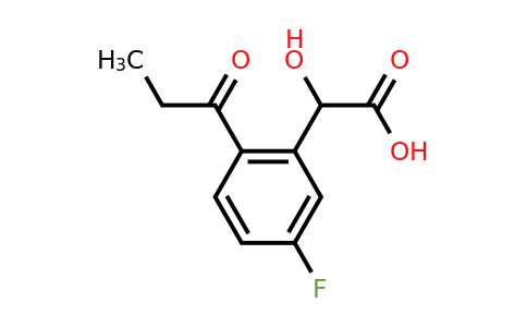 1806357-55-0 | 5-Fluoro-2-propionylmandelic acid