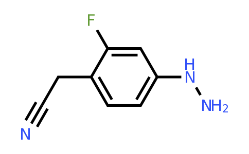 1806357-92-5 | 2-Fluoro-4-hydrazinylphenylacetonitrile