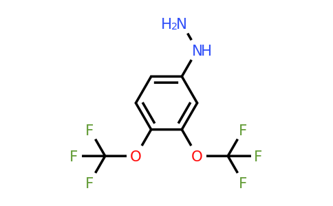 1806358-03-1 | (3,4-Bis(trifluoromethoxy)phenyl)hydrazine
