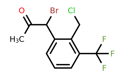 1806359-05-6 | 1-Bromo-1-(2-(chloromethyl)-3-(trifluoromethyl)phenyl)propan-2-one