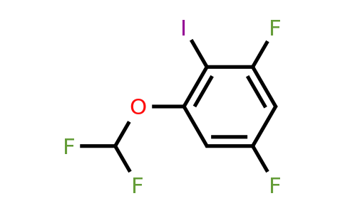 1806359-31-8 | 1,5-Difluoro-3-difluoromethoxy-2-iodobenzene