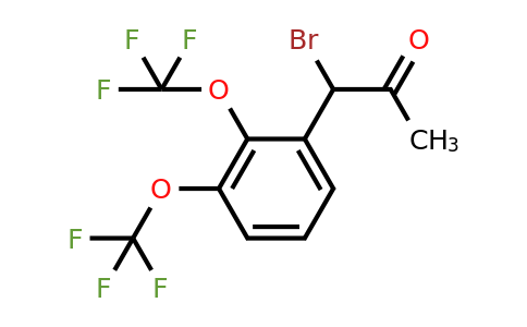 1806359-36-3 | 1-(2,3-Bis(trifluoromethoxy)phenyl)-1-bromopropan-2-one