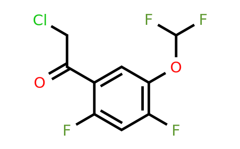 1806359-74-9 | 2',4'-Difluoro-5'-(difluoromethoxy)phenacyl chloride