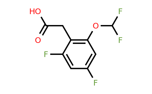 1806359-95-4 | 2,4-Difluoro-6-(difluoromethoxy)phenylacetic acid