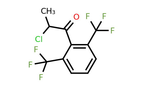 1806360-04-2 | 1-(2,6-Bis(trifluoromethyl)phenyl)-2-chloropropan-1-one
