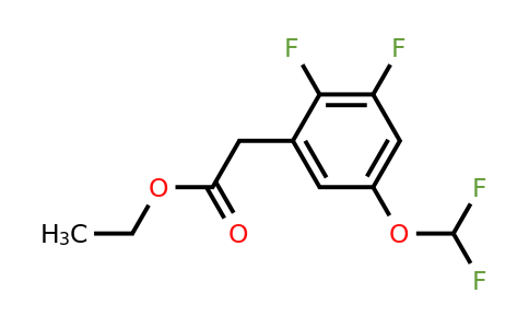 1806360-09-7 | Ethyl 2,3-difluoro-5-(difluoromethoxy)phenylacetate
