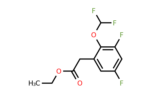 1806360-26-8 | Ethyl 3,5-difluoro-2-(difluoromethoxy)phenylacetate