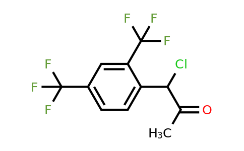 1806360-49-5 | 1-(2,4-Bis(trifluoromethyl)phenyl)-1-chloropropan-2-one