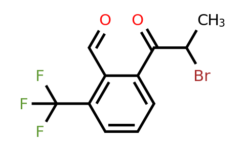 1806360-53-1 | 2-(2-Bromopropanoyl)-6-(trifluoromethyl)benzaldehyde