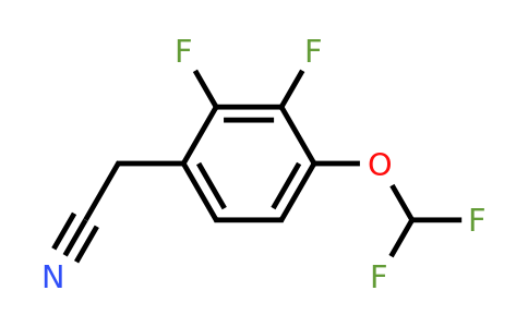 1806360-58-6 | 2,3-Difluoro-4-(difluoromethoxy)phenylacetonitrile