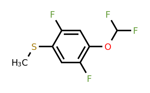 1806361-08-9 | 2,5-Difluoro-4-(difluoromethoxy)thioanisole