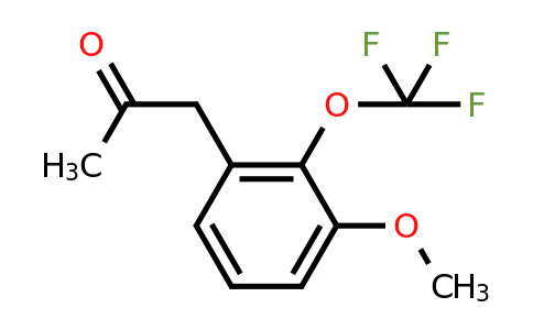 1806361-13-6 | 3-(2-Oxopropyl)-2-(trifluoromethoxy)anisole