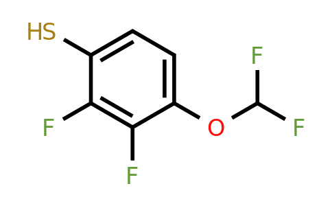 1806361-20-5 | 2,3-Difluoro-4-(difluoromethoxy)thiophenol