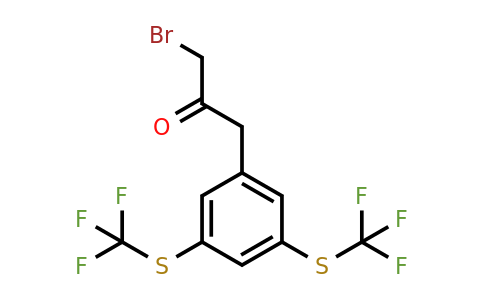1806361-23-8 | 1-(3,5-Bis(trifluoromethylthio)phenyl)-3-bromopropan-2-one