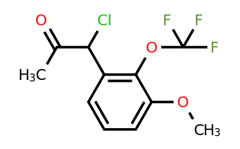 1806361-39-6 | 3-(1-Chloro-2-oxopropyl)-2-(trifluoromethoxy)anisole