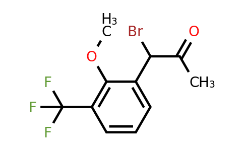 1806361-54-5 | 2-(1-Bromo-2-oxopropyl)-6-(trifluoromethyl)anisole