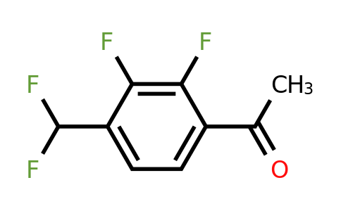 1806362-01-5 | 2',3'-Difluoro-4'-(difluoromethyl)acetophenone