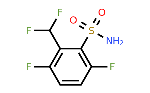 1806362-86-6 | 3,6-Difluoro-2-(difluoromethyl)benzenesulfonamide