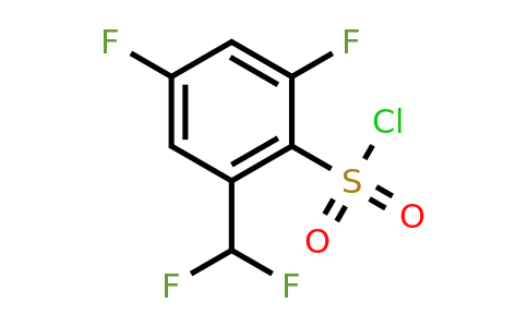 1806362-93-5 | 2,4-Difluoro-6-(difluoromethyl)benzenesulfonylchloride
