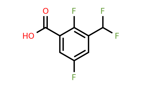 1806363-15-4 | 2,5-Difluoro-3-(difluoromethyl)benzoic acid