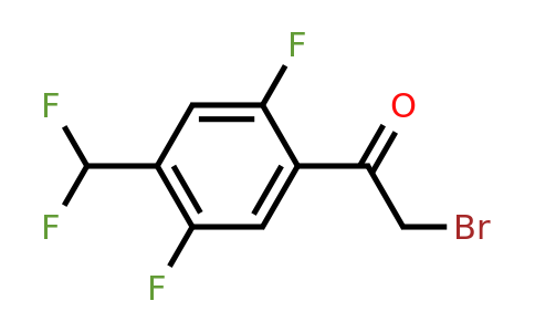 1806365-19-4 | 2',5'-Difluoro-4'-(difluoromethyl)phenacyl bromide
