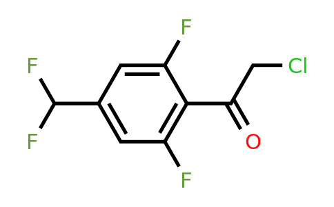 1806365-28-5 | 2',6'-Difluoro-4'-(difluoromethyl)phenacyl chloride
