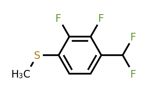 1806366-09-5 | 2,3-Difluoro-4-(difluoromethyl)thioanisole