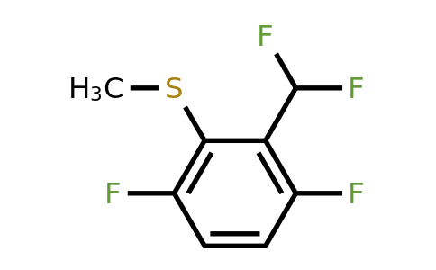 1806366-26-6 | 3,6-Difluoro-2-(difluoromethyl)thioanisole